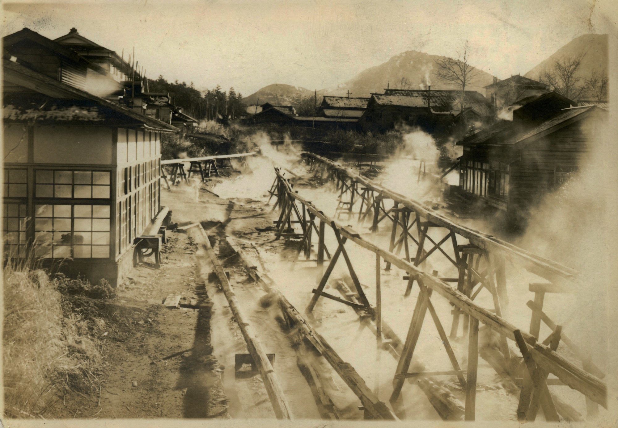 Kawayu Onsen book in 1940's