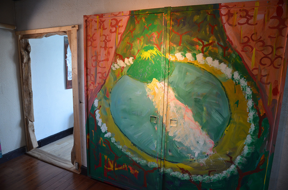 小林大悟/摩周湖（ふすま絵）